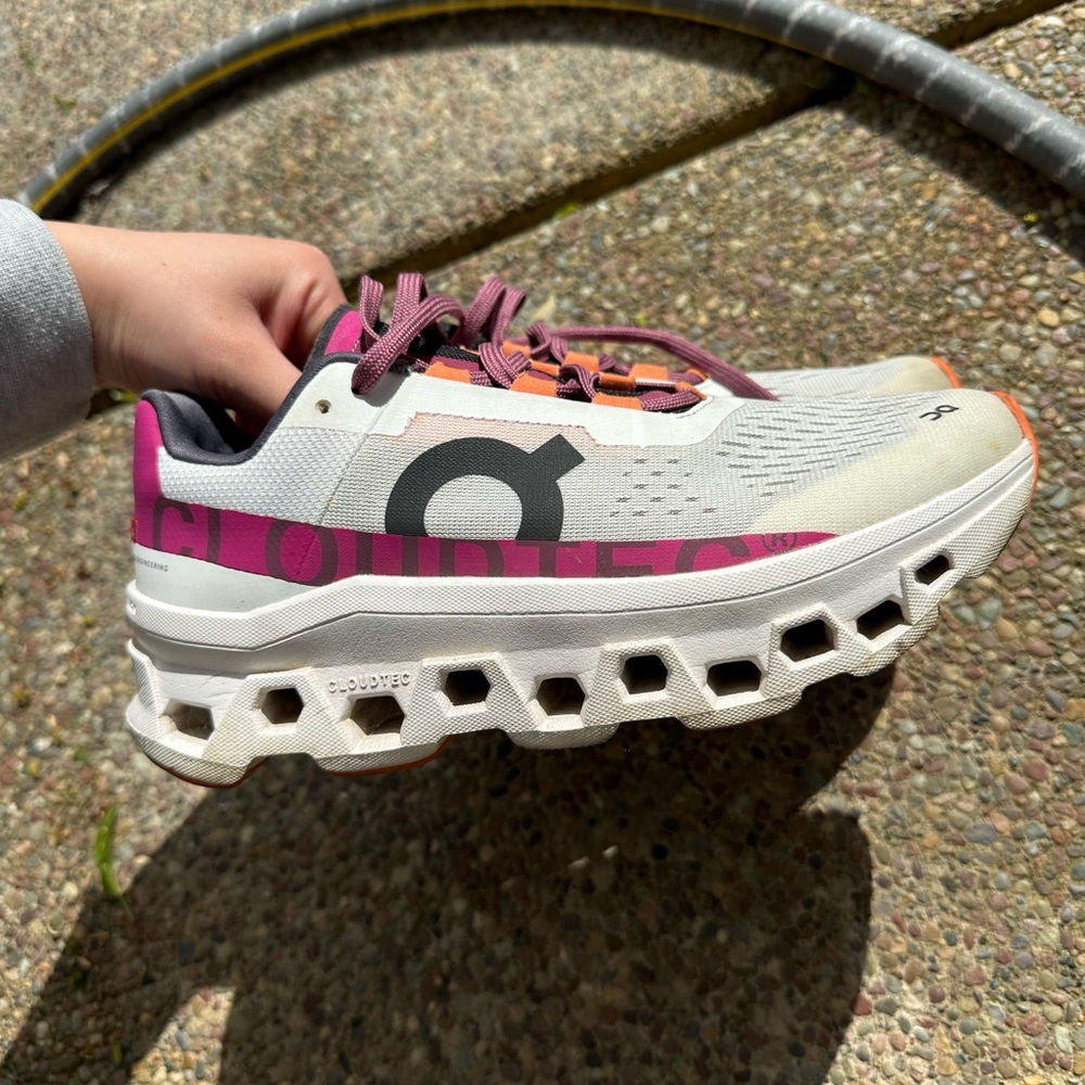 On Cloudmonster Sneakers size 8
